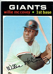 1971 Topps Baseball Cards      050      Willie McCovey
